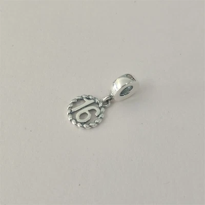 Sixteen Pandora Happy Birthday Charm With Free Pouch Sweet 16 18 21 • £18