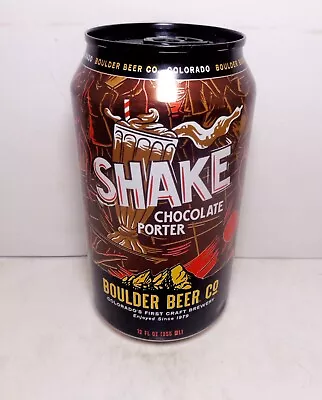 SHAKE 12oz Micro Craft Aluminum Pull Tab Beer Can Boulder Beer Co. Colorado • $2.79