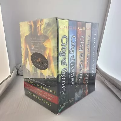 Cassandra Clare THE MORTAL INSTRUMENTS 5-Book Boxed Set CITY OF BONES Sealed! • $115