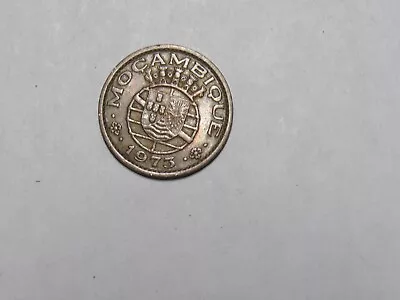 Old Mozambique Coin - 1973 50 Centavos - Circulated Spots • $0.99