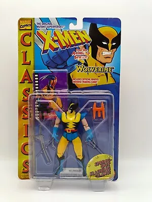 X-Men Classics Wolverine Spring Out Slashing Claw Animated Series Action Figure • $39.99