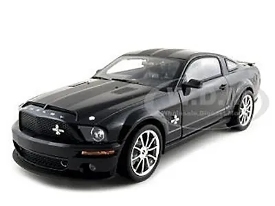 2008 Ford Shelby Mustang Gt500kr Black 1/18 Diecast Shelby Collectibles Sc299 • $66.99