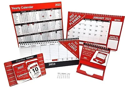 £0.99 • Buy 2023 Flip Week Month Year To View Desk Top Stand Up Office Home Planner Calendar