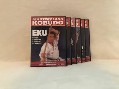 MASTERCLASS KOBUDO TRAINING SERIES (6) DVD Set Bo Tonfa Nunchaku Sai Kama Eku  • $49.99