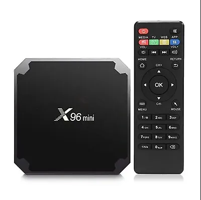 X96 Mini S905W Quad Core Amalogic 4K Android 9 Smart TV Box 1GB 8GB - MXQ  Q96 • $15