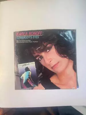 7  45 Rpm Ps Promo Karla Bonoff Somebody's Eyes / Just Walk Away Columbia 38-044 • $3