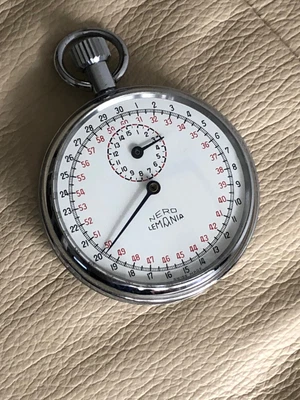 £49.95 • Buy Nero Lemania Vintage Stopwatch - Military Issue - Very Rare Item -Good Condition