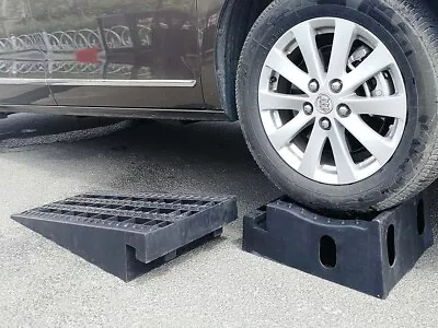 Eastwood Detachable Removable Poly Black Car Ramp Set With 3.6 Tons Load Rating • $179.99