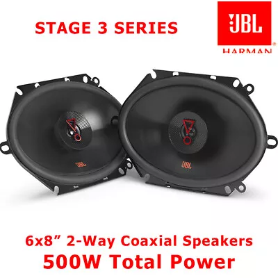 £79.95 • Buy FORD KA, Transit, Focus, Fiesta 6 X8  2-Way Coaxial Car Door Speakers 500W 