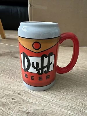 The Simpsons Duff Beer Mug Homer Simpson • £10