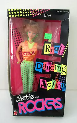 NRFB Vintage 1986 Barbie And The Rockers Doll ~ DIVA #3159 • $39.99