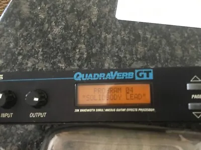 Guitar Effects Processor  Alesis Quadraverb GT • $240