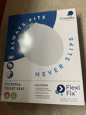 Croydex Flexi Fit Toilet Seat || BRAND NEW • £15