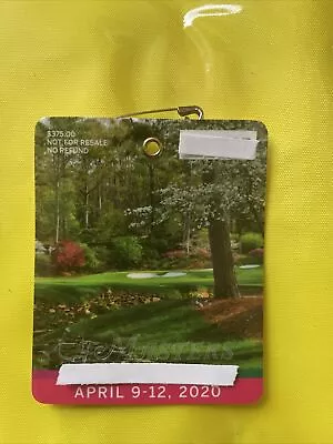 2020 Masters Badge Augusta National • $75