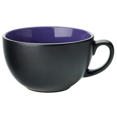 Utopia Barista Cappuccino Cups Indigo 340ml - Pack Of 6 | Porcelain Coffee Cups • £32.80