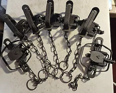 7-#2 Victors Coil Spring Traps • $19.99