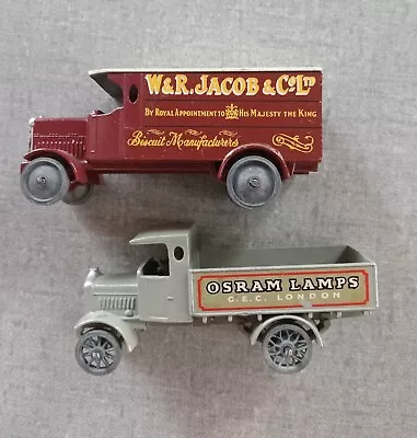 Vintage Lesney Models Of Yesteryear No.6 & No.7 Advertising Trucks • $14.99