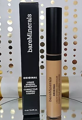 BareMinerals Original Liquid Mineral Concealer [ Light 2N ] 0.2 Oz VEGAN🍃 • $9.99