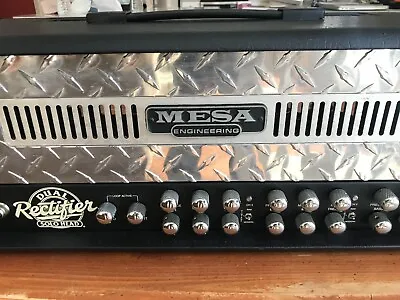 Mesa Boogie Dual Rectifier Head 3 Channels 100W W Footswitch ! • $1799