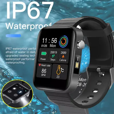 Sports Smart Watch Heart Rate Fitness Monitor Bluetooth Watch Waterproof 2024 • $41.60