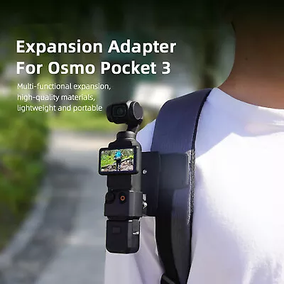 Backpack Clip Clamp Mount Holder Parts For DJI OSMO Pocket 3 Gimbal Accessories • $11.87