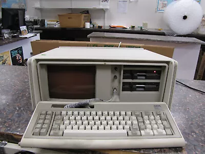 Vintage IBM Portable Computer PC Model 5155 - Powers On Only • $199.99