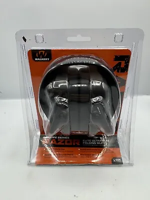 Walker's Razor Slim Passive Ear Muffs Compact Comfort Low Profile Sound Dampen • $9.99