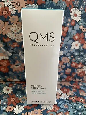 Genuine & BRAND New QMS Medicosmetics 🌸 Density Structure Night Serum 30ml £195 • £49.95