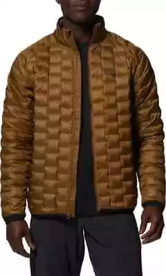 New Mens Mountain HardWear Summiter Down Jacket 600 Fill Copper Gold Size Medium • $85