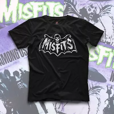 The Misfits Crimson Ghost Bat T-shirt Vintage Glen Danzig Punk Rock • £20.77