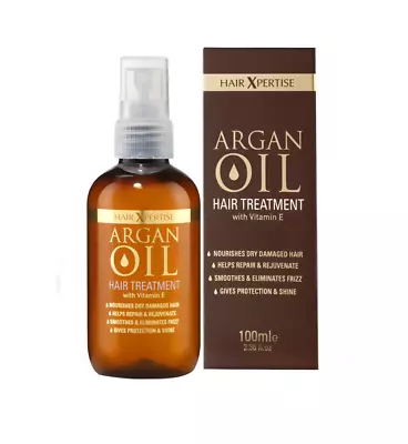 Hair Xpertise Argan Oil For Hair Treatment 100ml New • £13.99