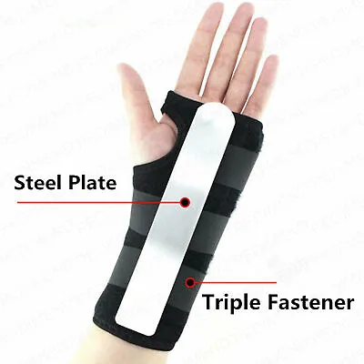Pedimend Wrist Support Splint Sprain Injury Carpal Tunnel Arthritis Pain Relief • £14.94