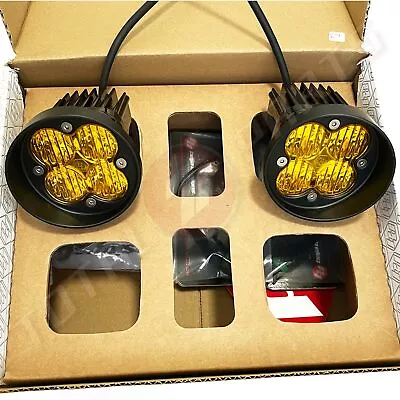 Baja Designs® Squadron Amber LED Fog Lights Kit For Tacoma/Tundra/4Runner 447115 • $420.95