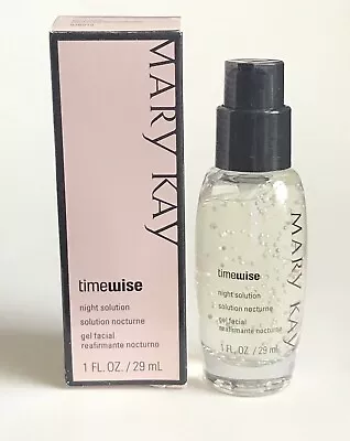 New In Box Mary Kay Timewise Night Solution ~ Full Size ~ 1 Fl Oz ~ Fast Ship • $22.54