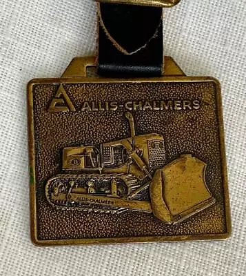 Vintage Allis Chalmers HD 21 Dozer Watch Fob   West Virginia Tractor & Equipment • $24