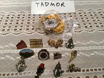MASONIC LAPEL/VEST PINS And TIE TACKS ( Lot 12 Pins And Other 13 Items Total) #3 • $10.95