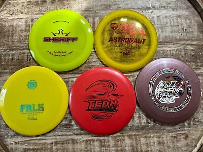 Set Of 5 Barely Touched Disc Golf Discs Very Fast Drivers From The Top Brands • $30