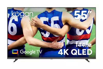 Kogan 55  QLED 4K 144Hz Smart Google TV - Q98G 55 Inch TVs • $1058.99