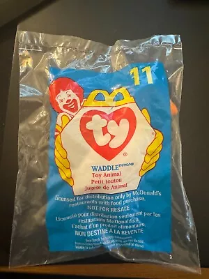 Waddle #11 From 1998 Ty McDonalds Mini Teenie Beanie Babies - NEW • $1.99