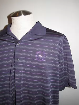 Greg Norman Myrtle Beach National Golf Polo Shirt Short Sleeve Purple Size XL • $29.99