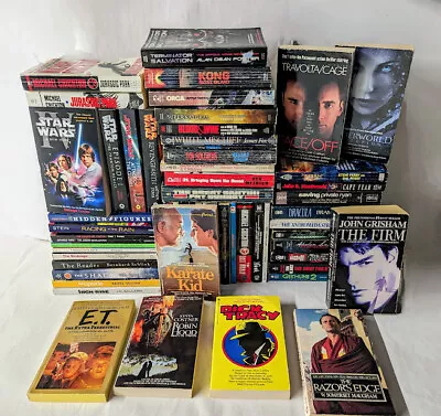 BUILD A BOOK LOT: TV & Movie Tie In Novelizations: Mass/Trade Paperback Editions • $5.99