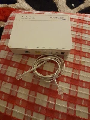 £22 • Buy Fibre Modem ECI Telecom Ltd NGA ECI-CPE-MODEMS TYPE 1B VDSL / FTTC BT Openreach