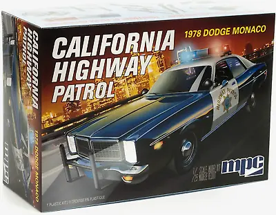 MPC 922 1978 Dodge Monaco California Highway Patrol Police Car Model Kit 1/25 • $20.85