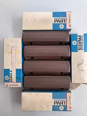 NOS 4x New Old Stock Chrysler Valiant CL CM ARMREST PADS Brown Regal SE GLX CK • $549.95