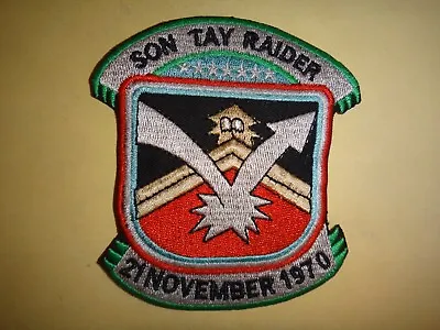 USAF POW Rescue Op IVORY COAST SON TAY RAIDER 21 NOVEMBER 1970 Vietnam War Patch • $11.99