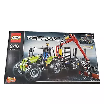 LEGO 8049 Technic Tractor With Log Loader Handler Pneumatics Articulated Crane • $399.99