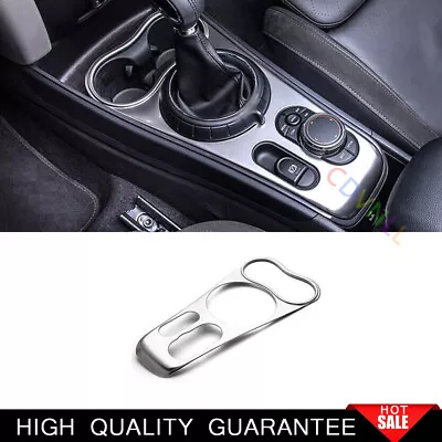 For Mini Cooper Countryman F60 Silver Steel Central Console Gear Shift Panel 1X • $169.25