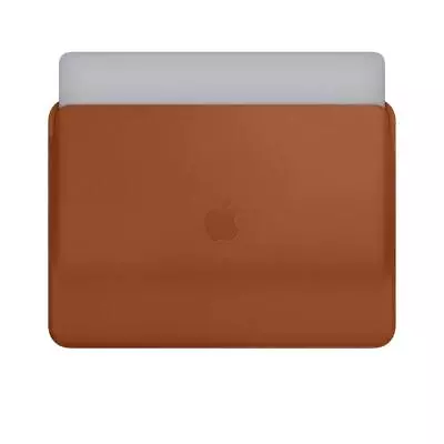 £59.95 • Buy Genuine Apple Leather Sleeve Case For MacBook Pro & Air 13  - Saddle Brown