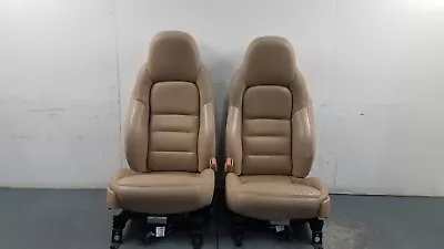 2008 Chevy Corvette C6 Convertible Tan Power Seat Set - Damage #5004 P7 • $799.99