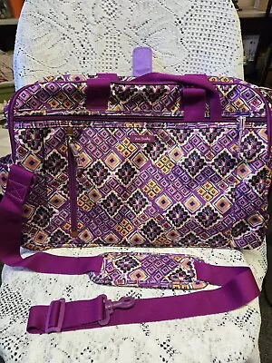 New Vera Bradley Weekender Diaper Travel Crossbody Tote Bag Large • $35